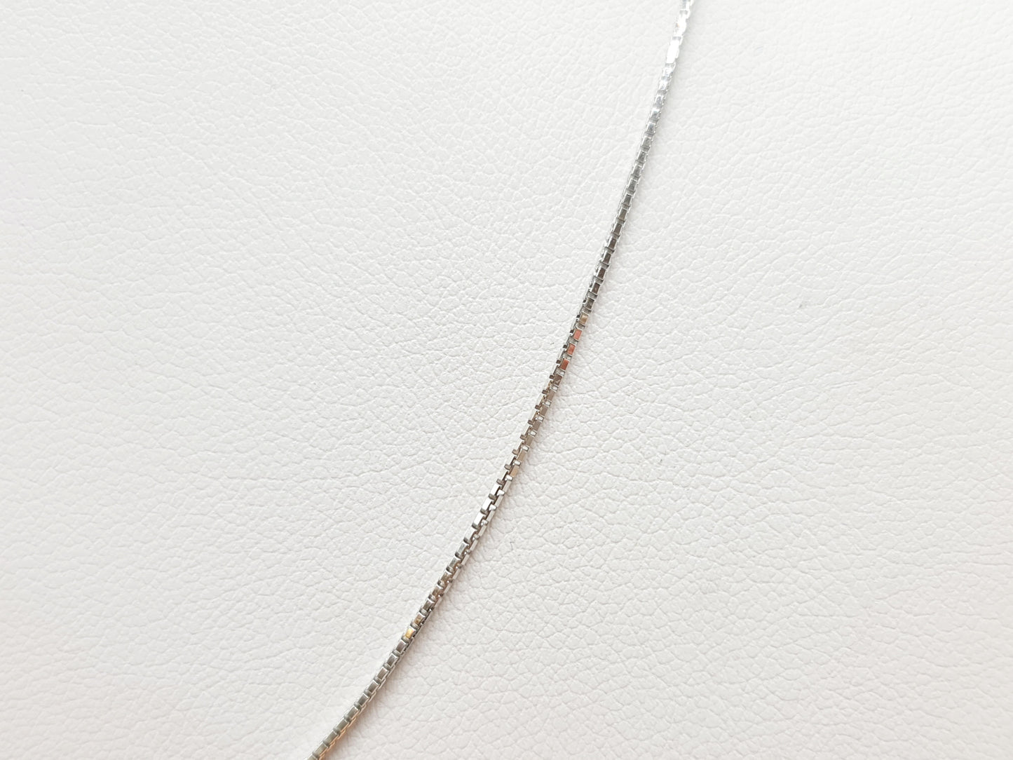 Kette Venezianer 0,8mm 41cm 750 18 KT Weißgold