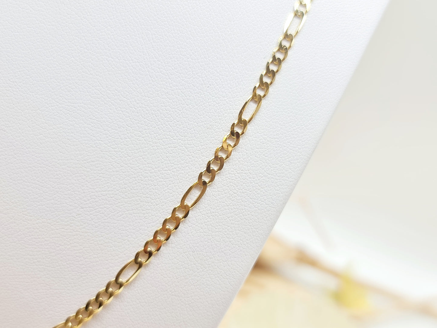 Kette Figaro 3,1mm 50cm 333 8 KT Gold