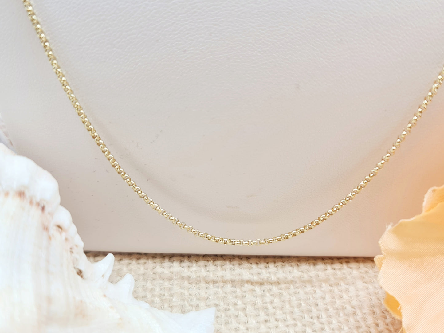 Kette Rollo 1,5mm 61cm 585 14 KT Gold
