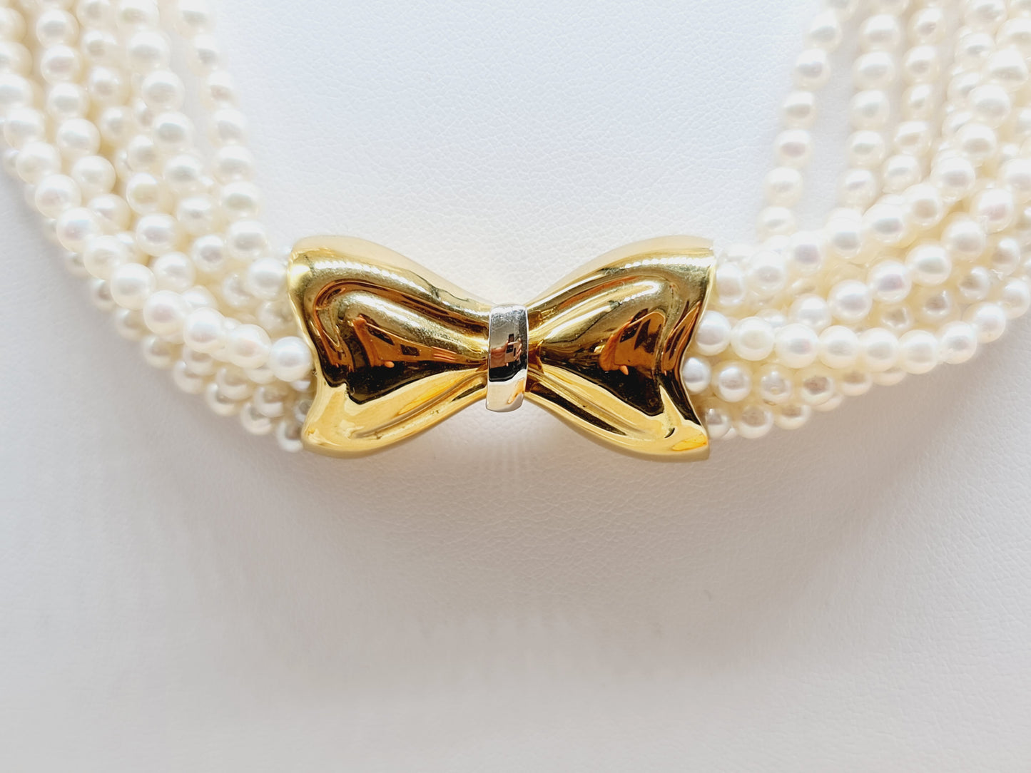 Collier Perlen 20mm 45cm 750 18 KT Gold