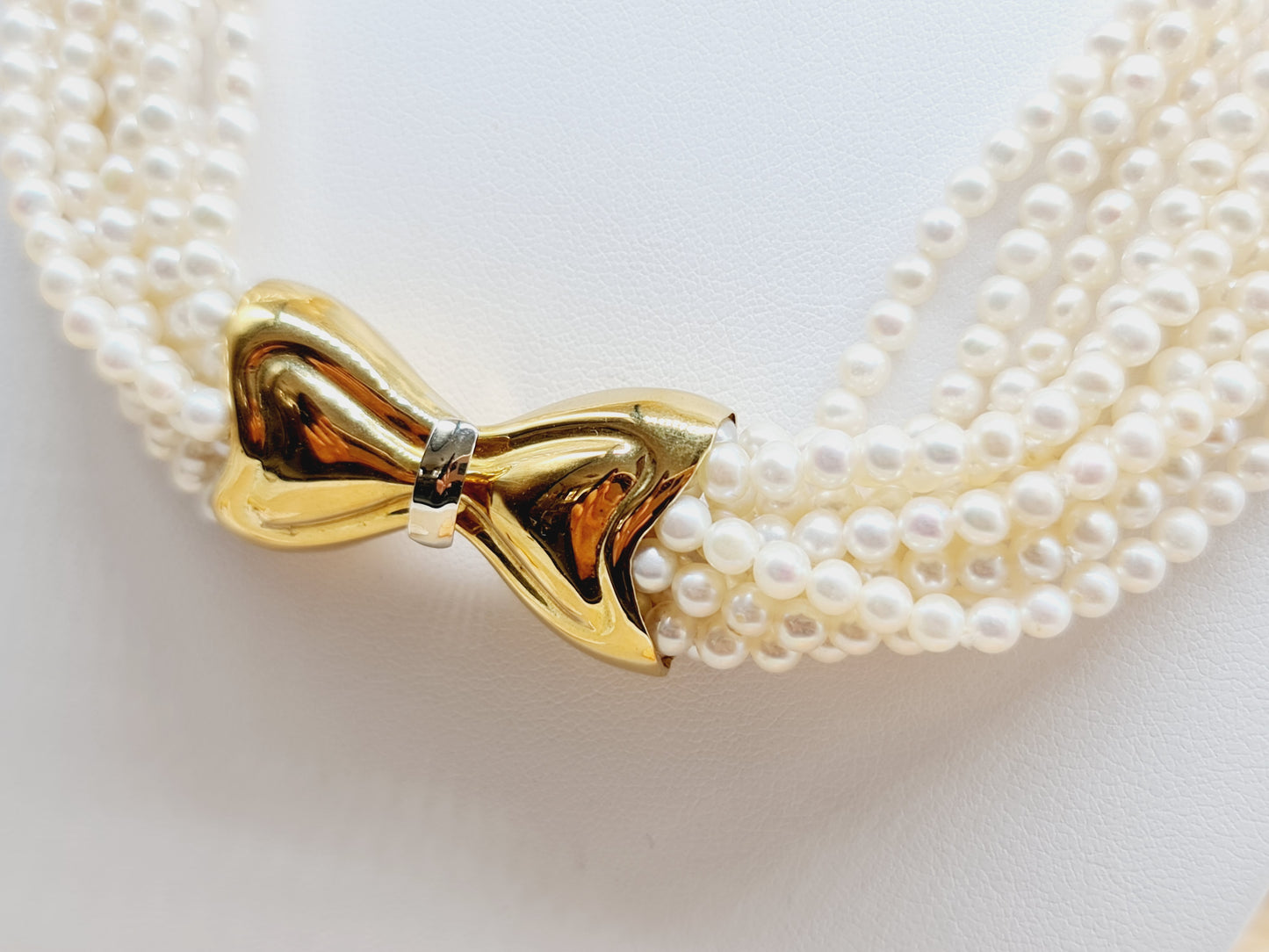 Collier Perlen 20mm 45cm 750 18 KT Gold