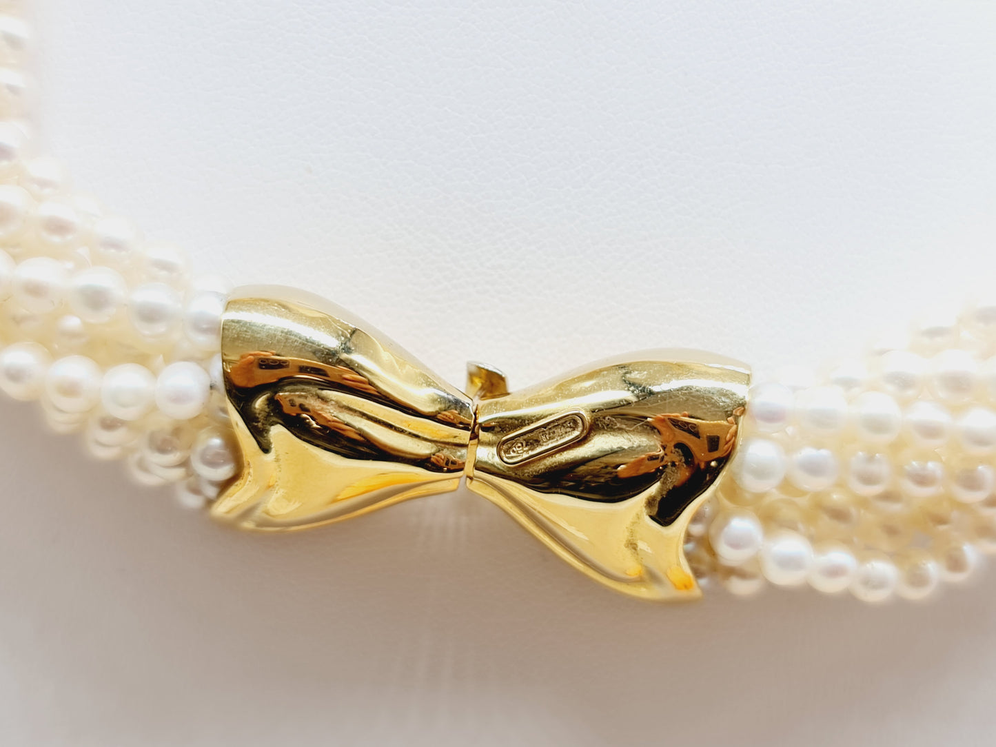 Collier Perlen 20mm 45cm 750 18 KT Gold