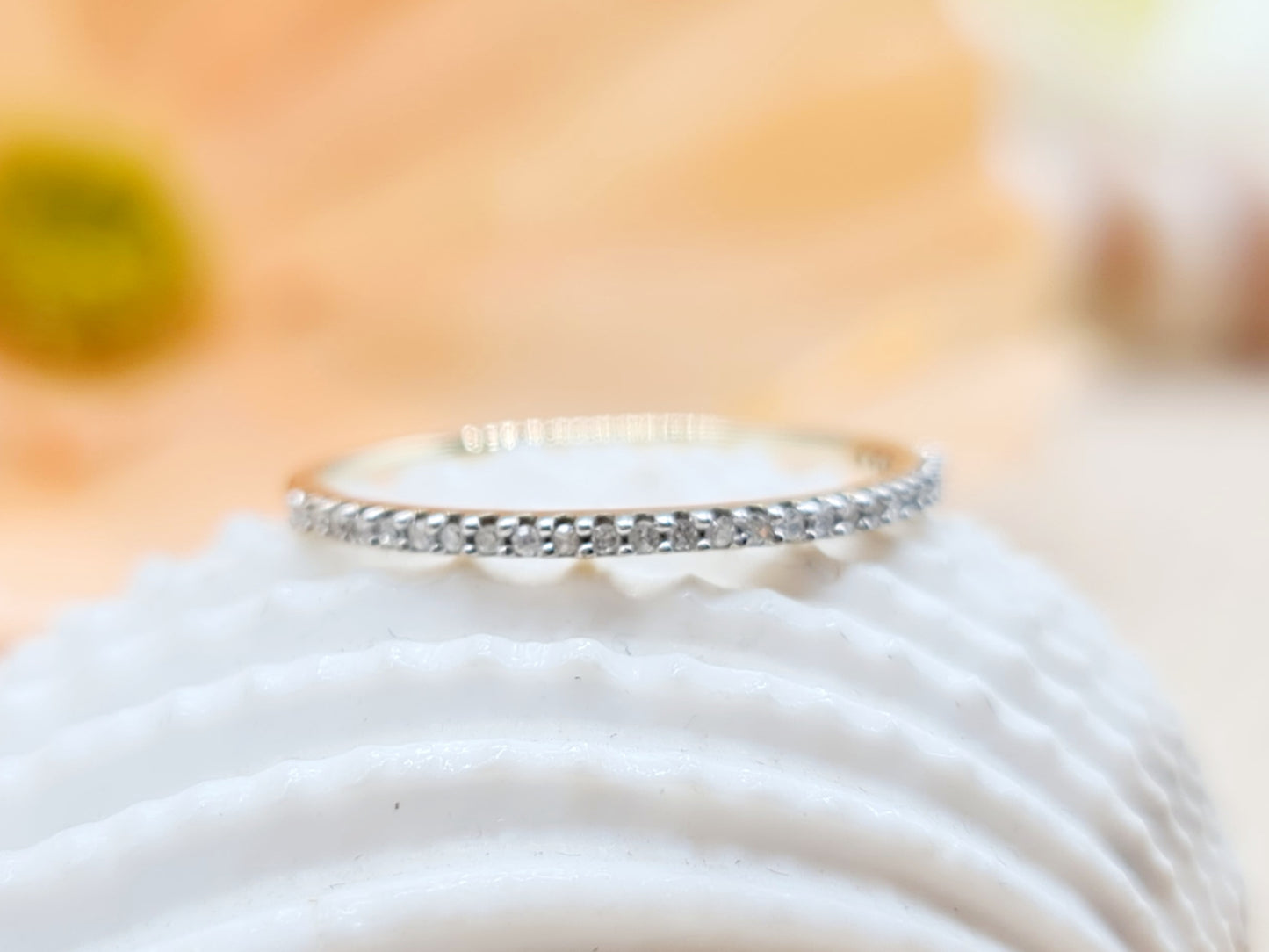 Ring Brillanten 375 9 KT Gold Gr. 52