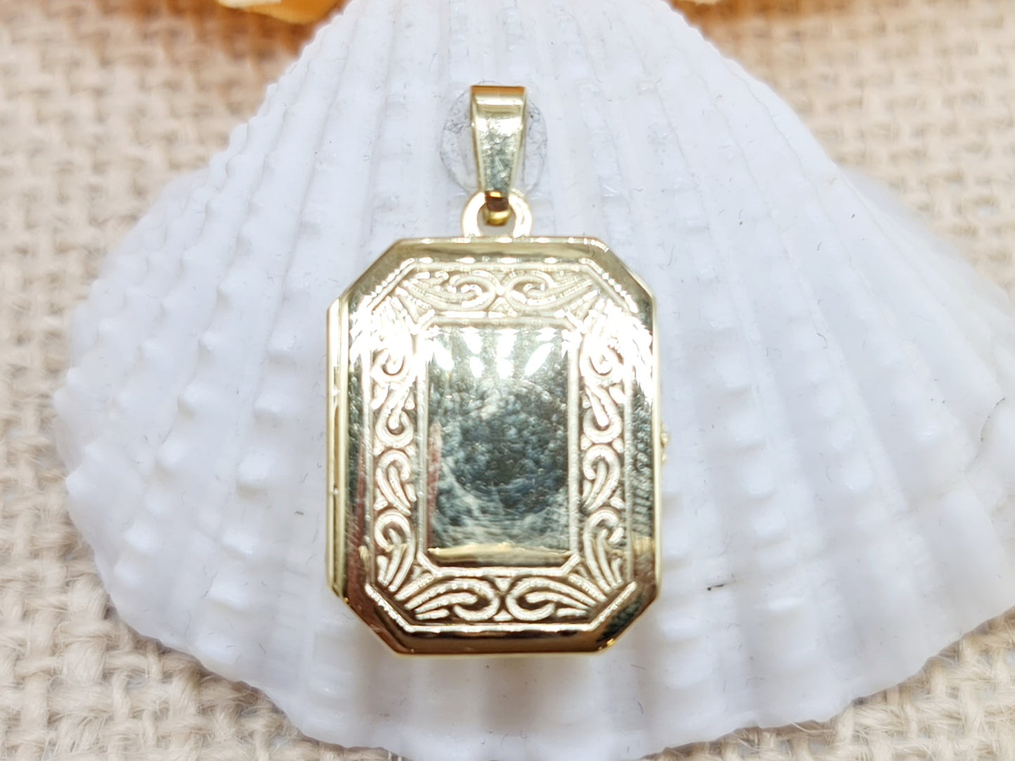 Anhänger Medaillon 333 8 KT Gold