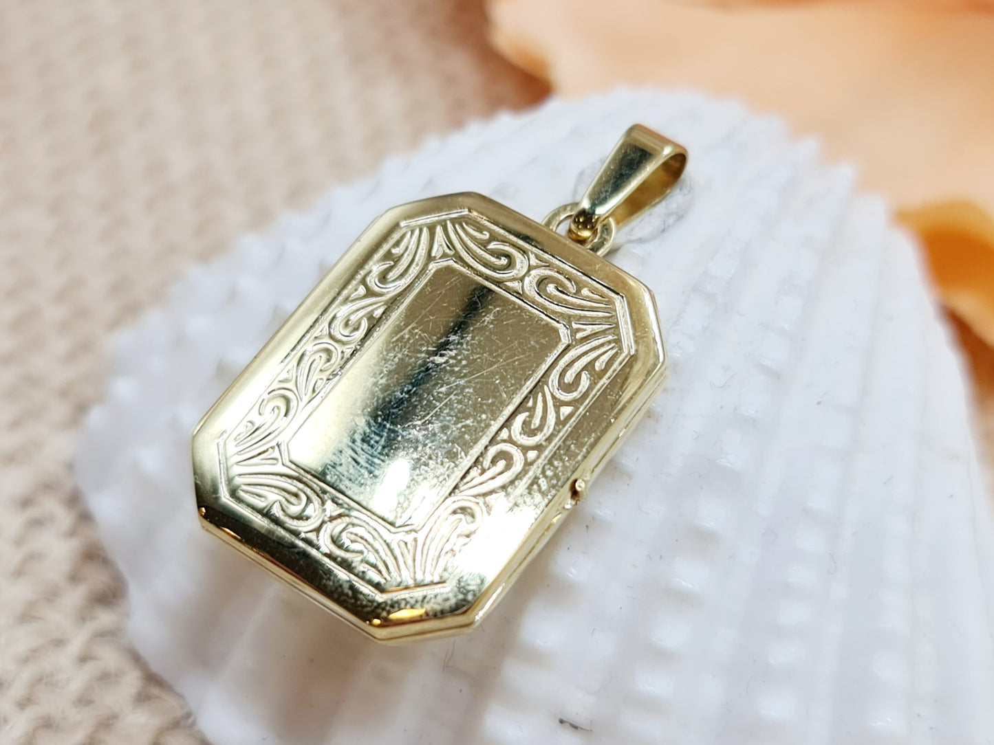 Anhänger Medaillon 333 8 KT Gold