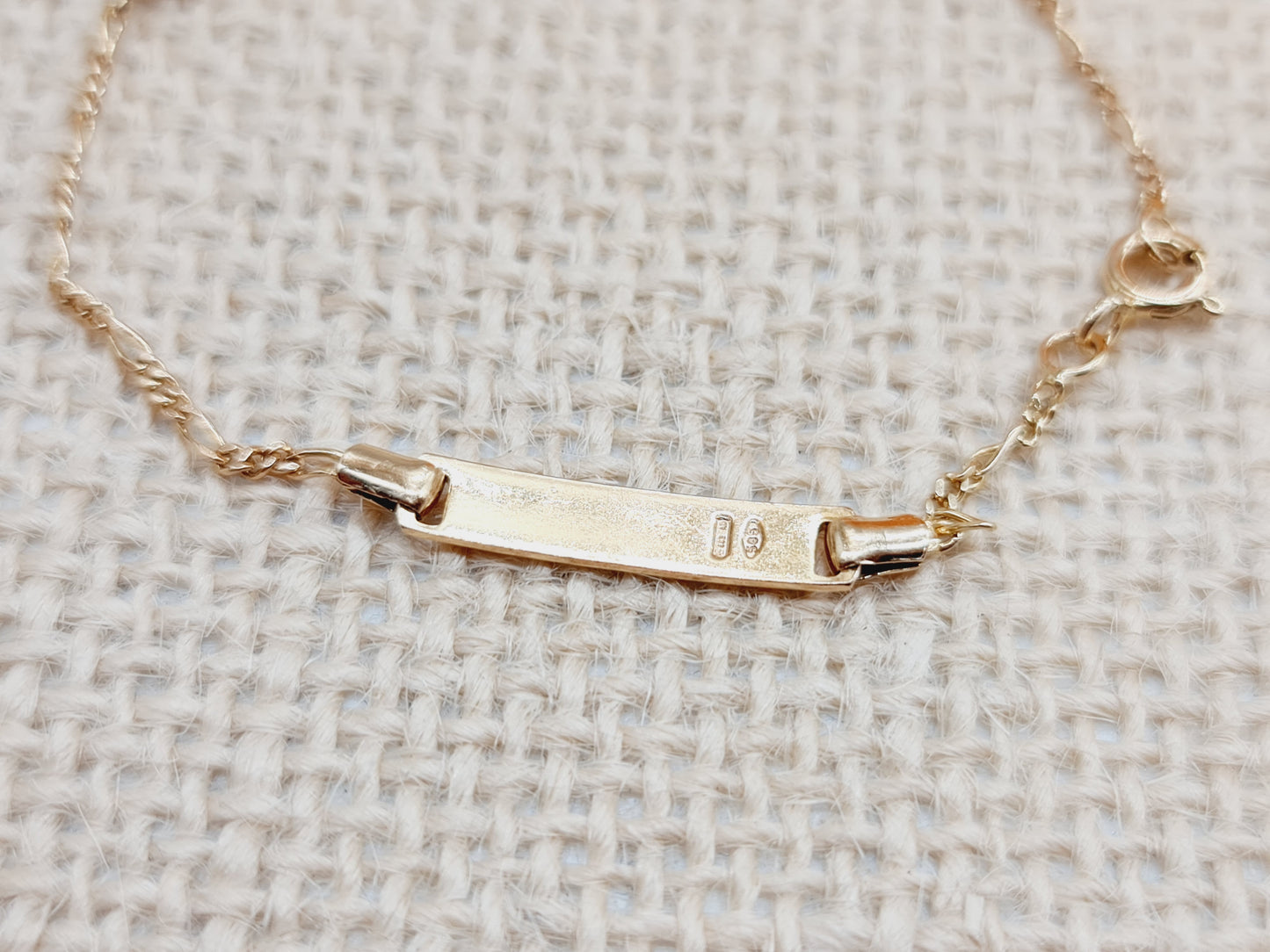 Armband Baby ID 585 14 KT Gold