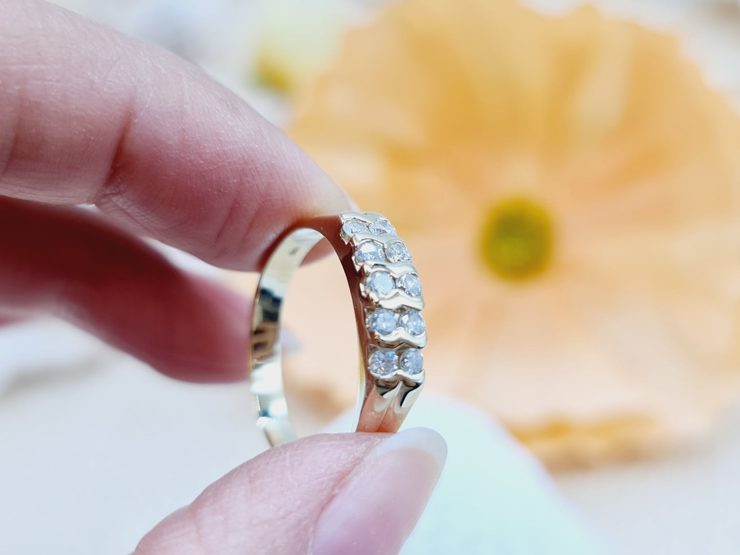 Ring Brillanten 585 14 KT Gold