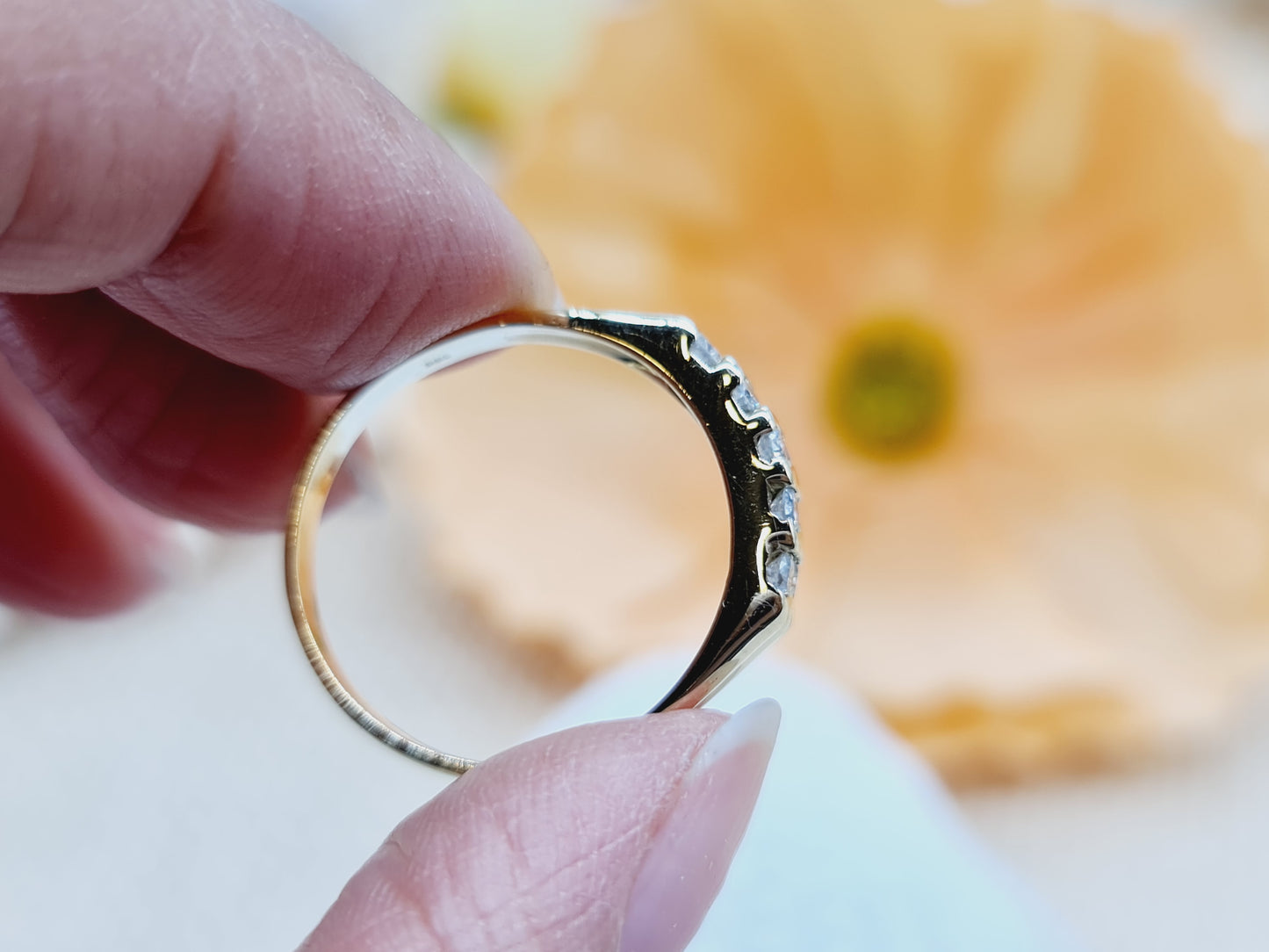 Ring Brillanten 585 14 KT Gold