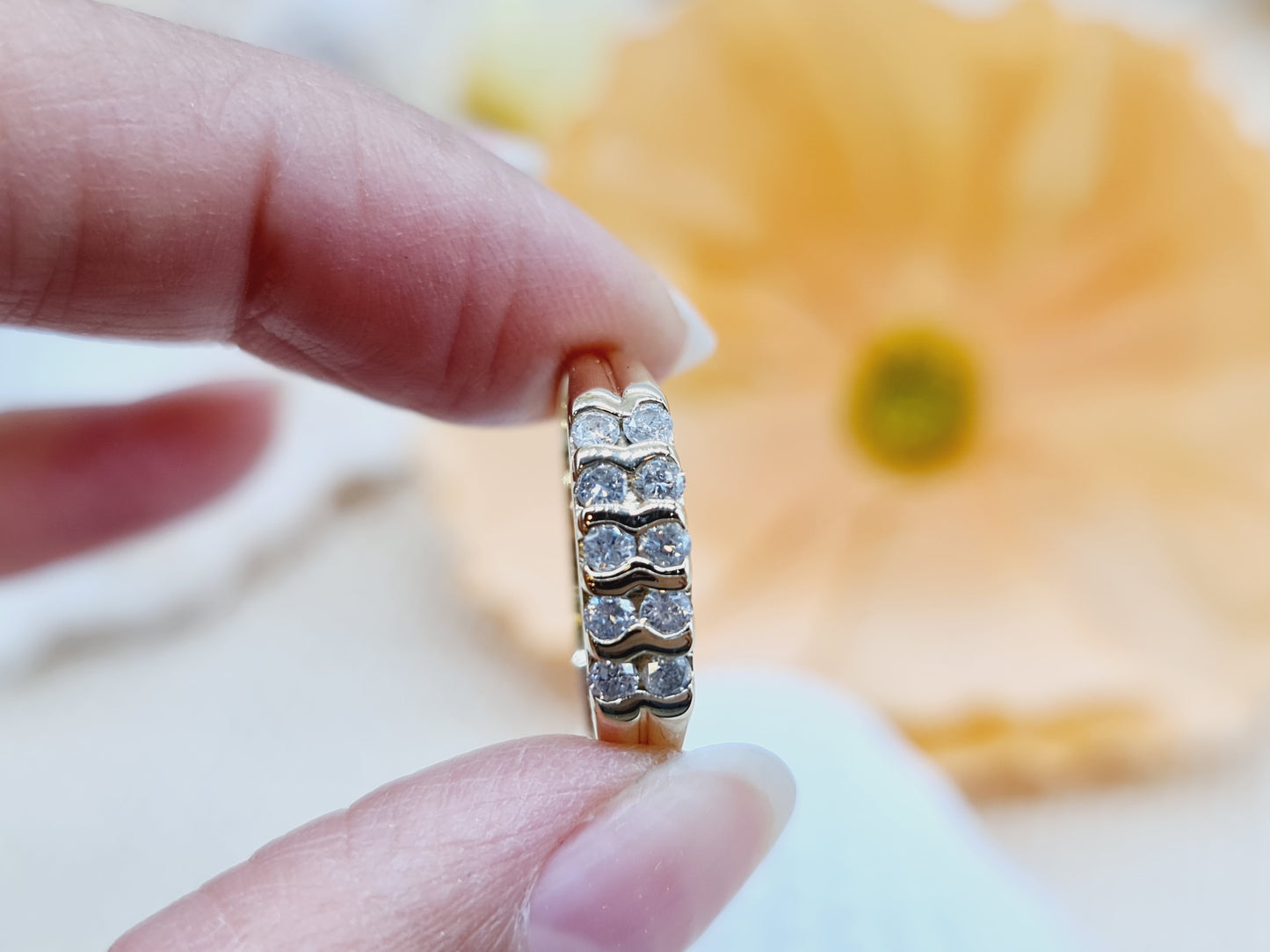 Ring Brillanten 585 14 KT Gold