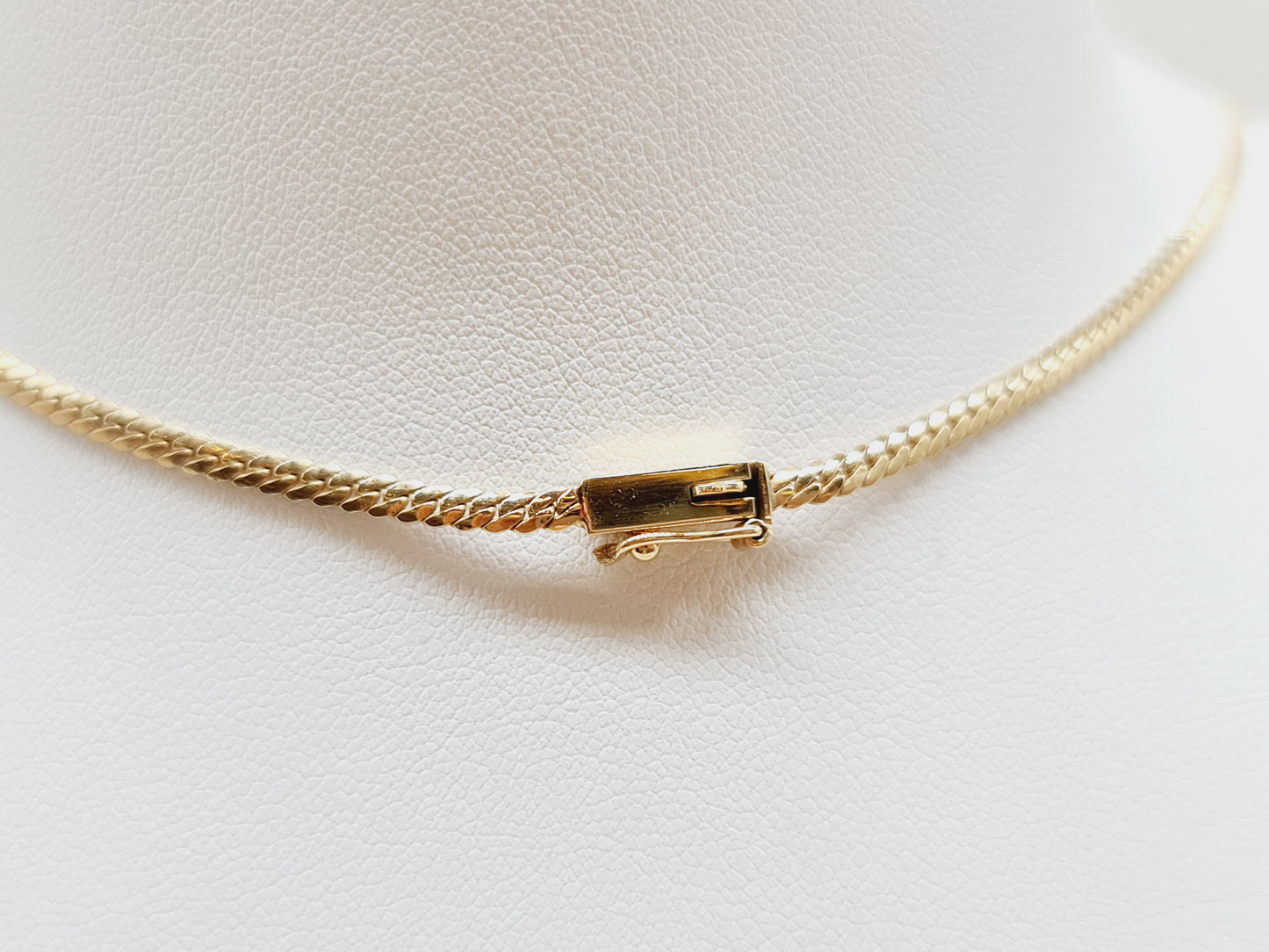 Vintage Collier Amethyst Brillant 333 8 KT Gold