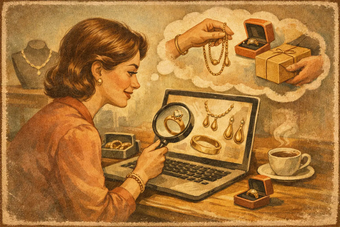 Goldschmuck sicher online auswählen leicht gemacht