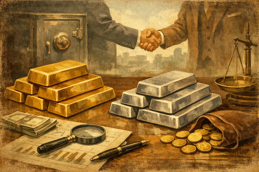 Gold und Silber Barren sicher verkaufen