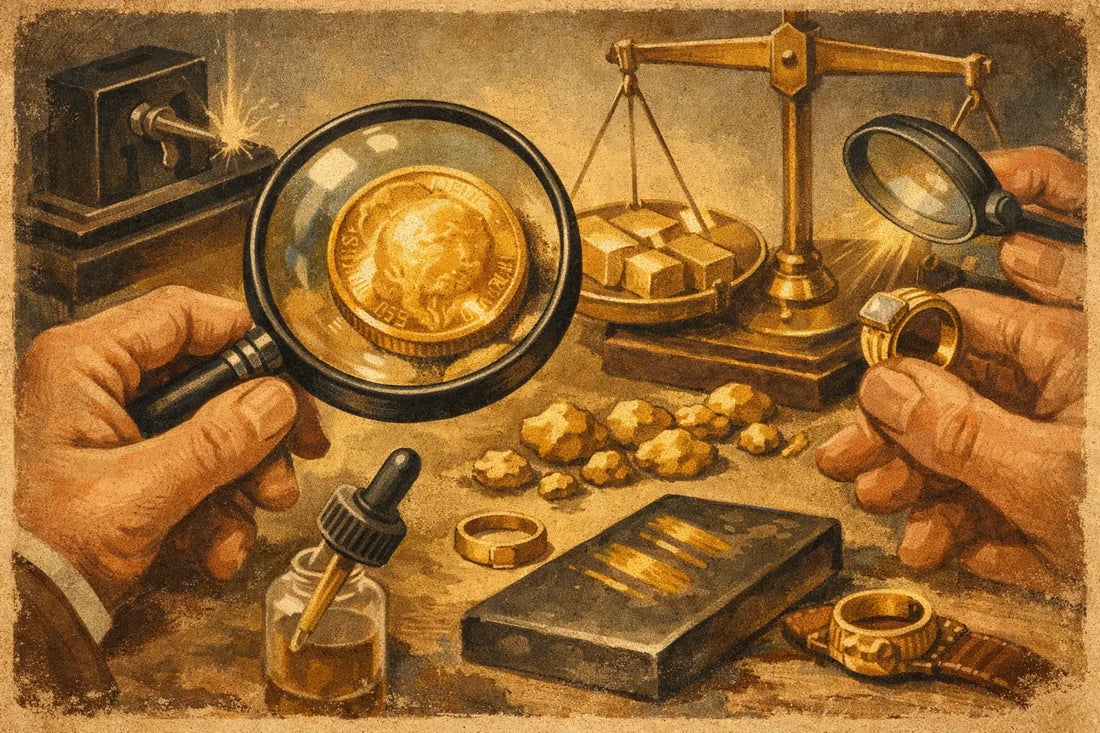 Wie erkennt man echtes Gold? 8 sichere Hinweise
