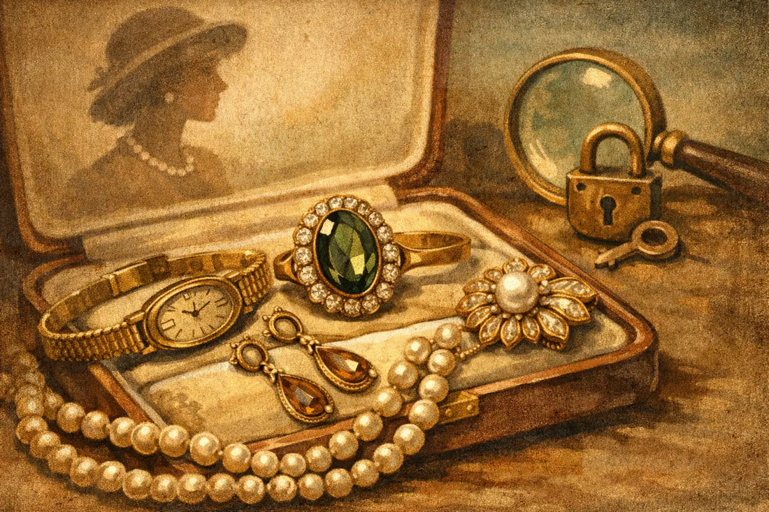 Vintage Echtgold Schmuck kaufen mit Sicherheit