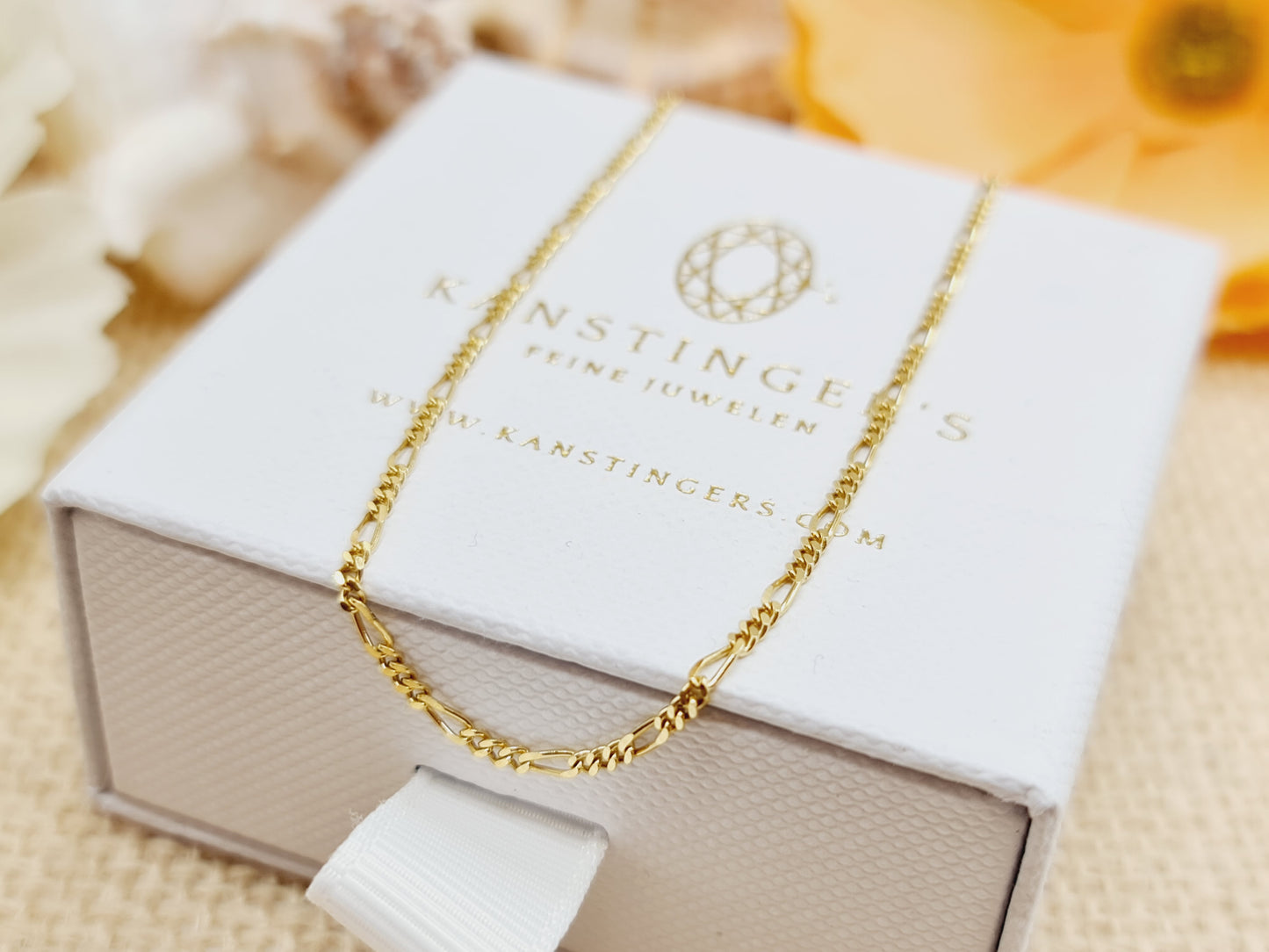 Kette Figaro 1,8mm 50cm 585 14 KT Gold
