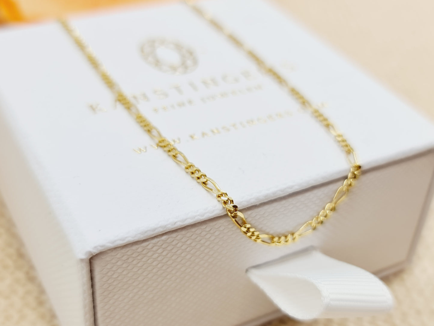 Kette Figaro 1,8mm 50cm 585 14 KT Gold