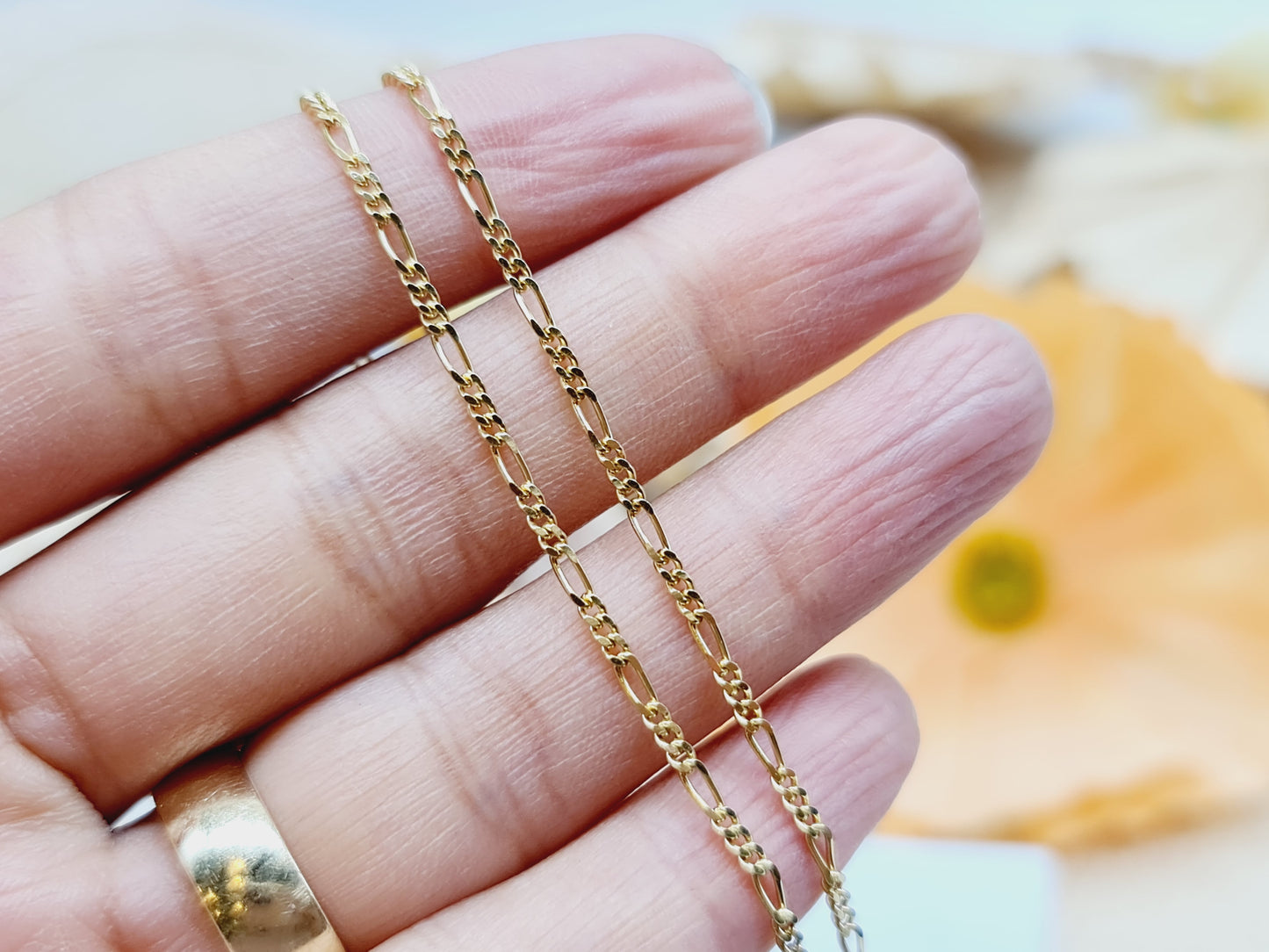 Kette Figaro 1,8mm 50cm 585 14 KT Gold