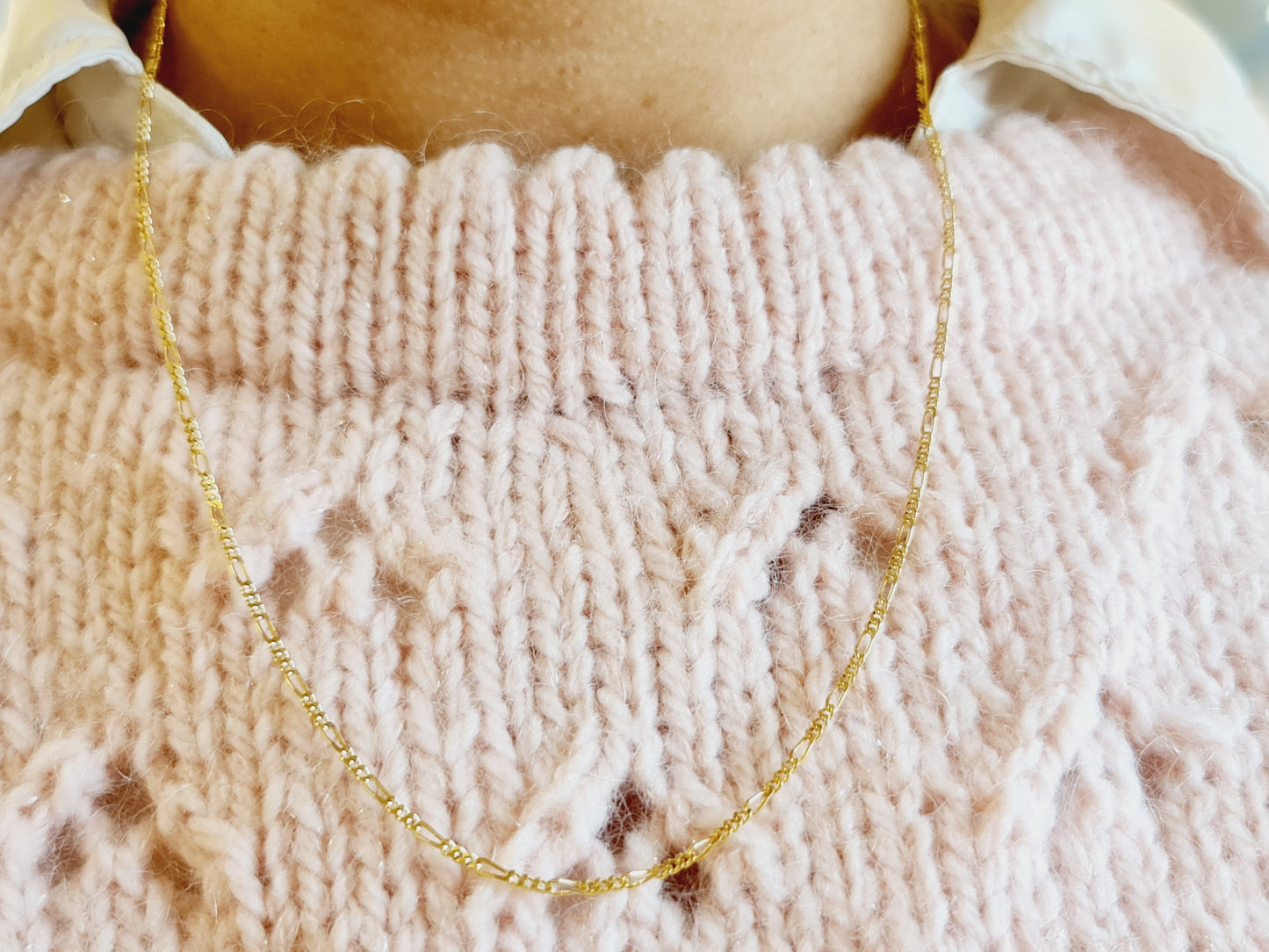 Kette Figaro 1,8mm 50cm 585 14 KT Gold