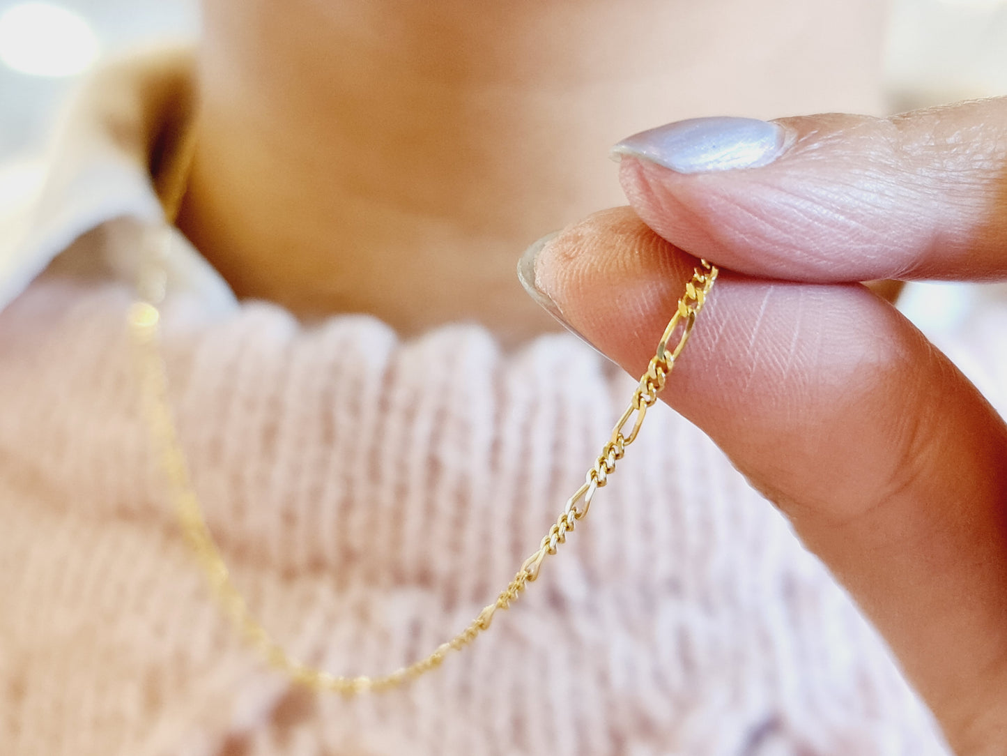 Kette Figaro 1,8mm 50cm 585 14 KT Gold