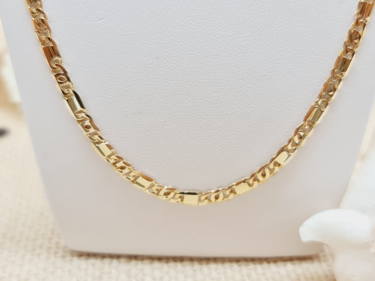 Kette Vogelauge 3,6mm 42cm 585 14 KT Gold