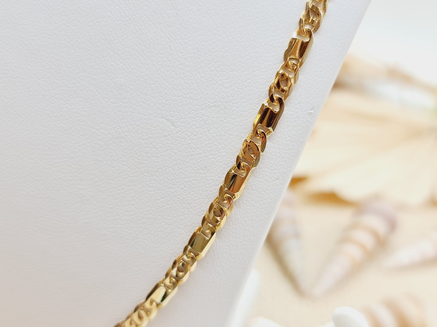 Kette Vogelauge 3,6mm 42cm 585 14 KT Gold