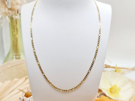 Kette Figaro 3,1mm 50cm 333 8 KT Gold