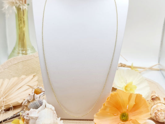 Kette Rollo 1,5mm 61cm 585 14 KT Gold