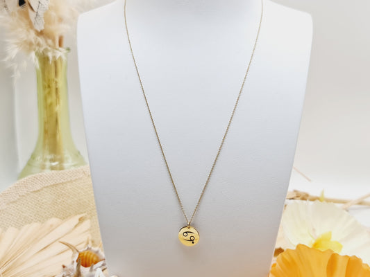 Collier Krebs Smaragd 46cm 750 18 KT Gold