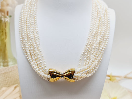 Collier Perlen 20mm 45cm 750 18 KT Gold