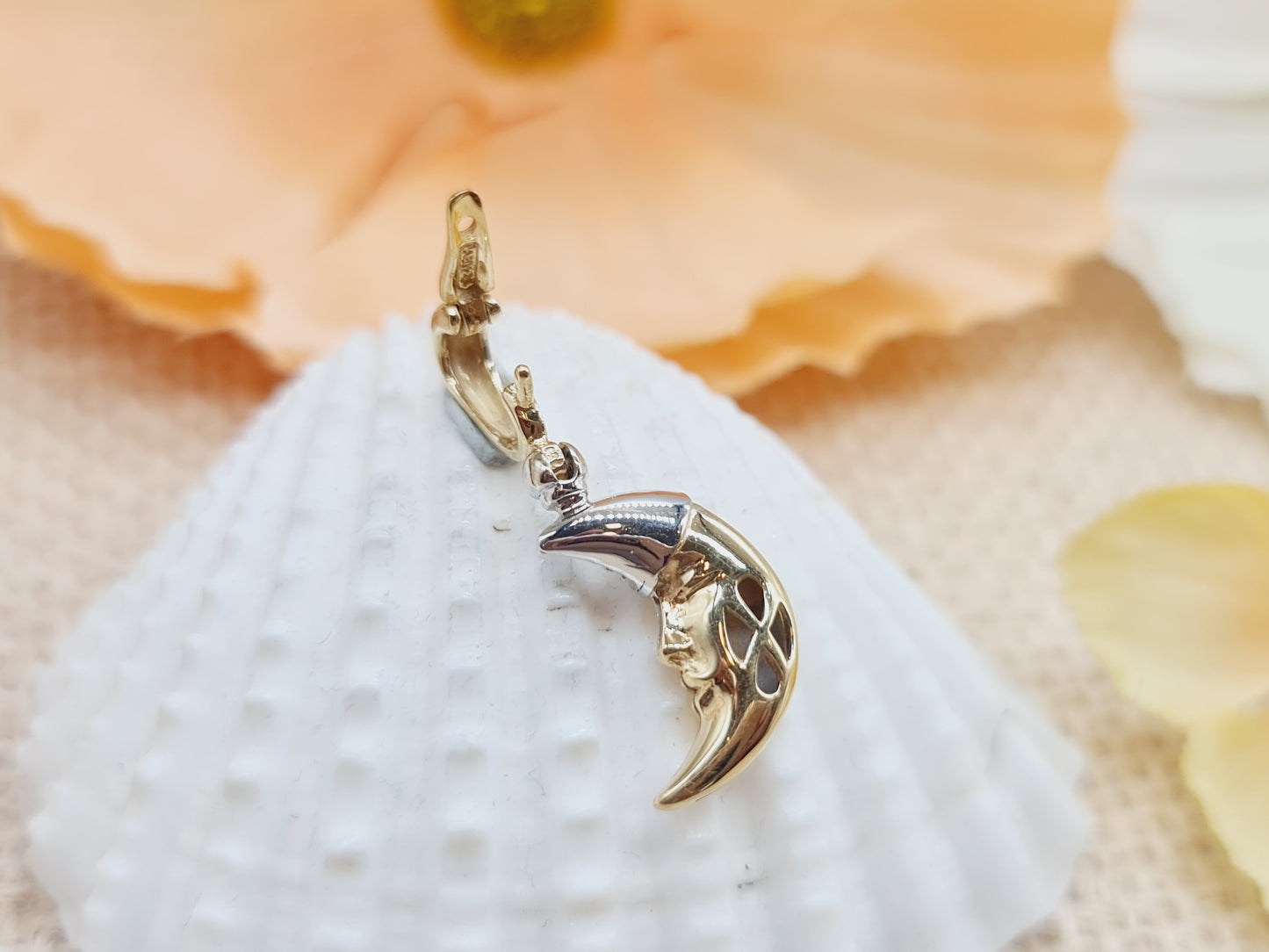 Anhänger Chimento Moon Brillanten 750 18 KT Gold