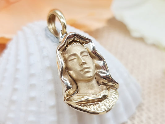 Anhänger Maria 750 18 KT Gold