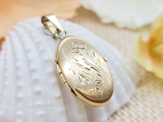 Anhänger Medaillon 585 14 KT Gold