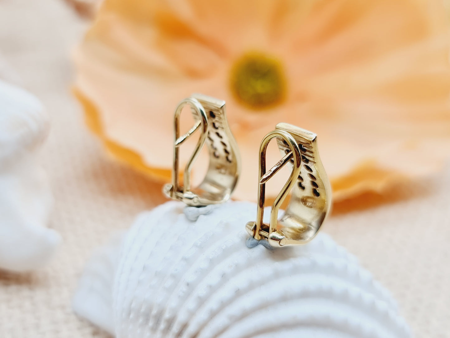 Ohrringe Brillanten 585 14 KT Gold