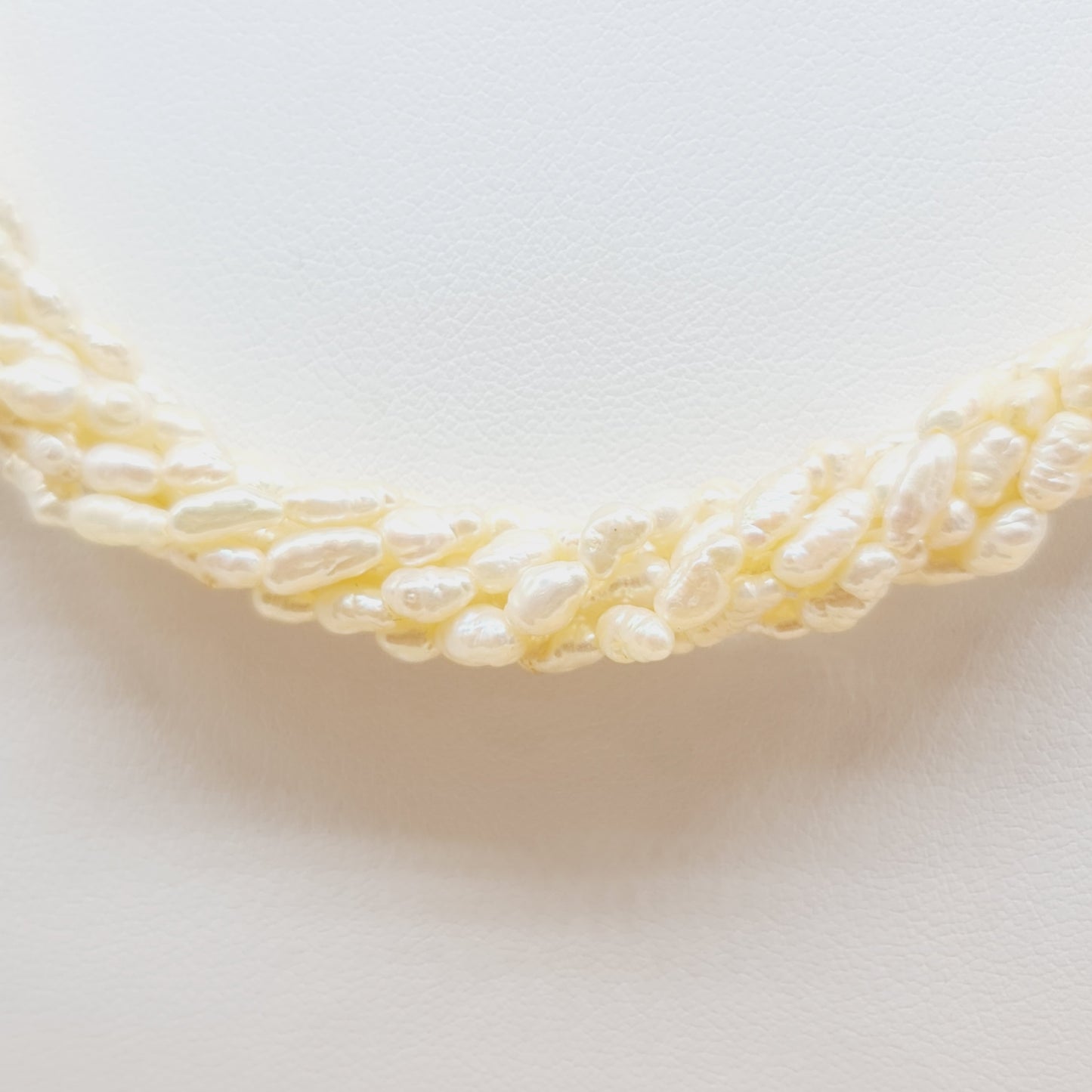 Collier Perlen Brillanten 10mm 43cm 585 14 KT Gold