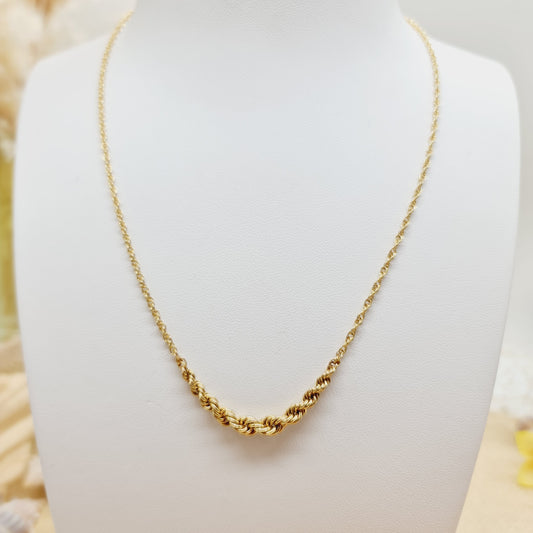 Collier Kordel 1,8-5mm 43cm 333 8 KT Gold