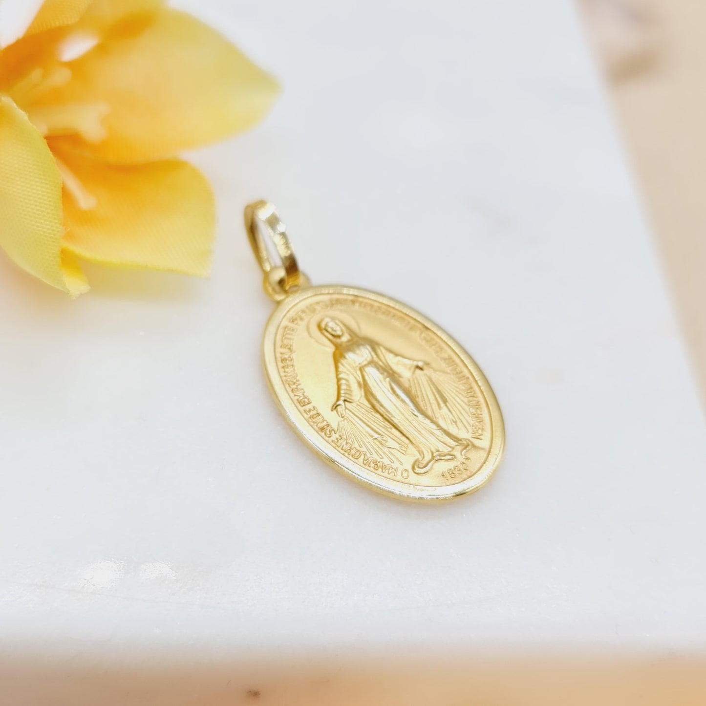 Anhänger Maria 585 14 KT Gold