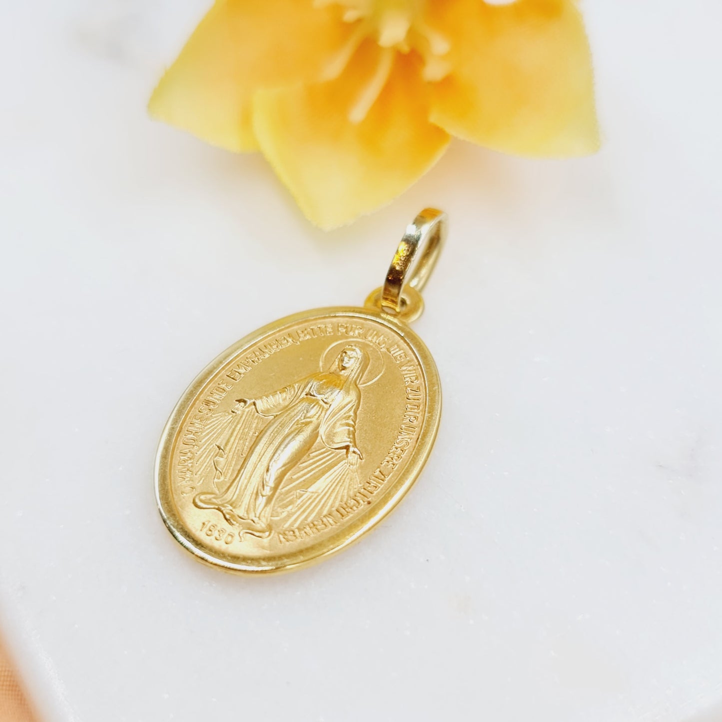 Anhänger Maria 585 14 KT Gold