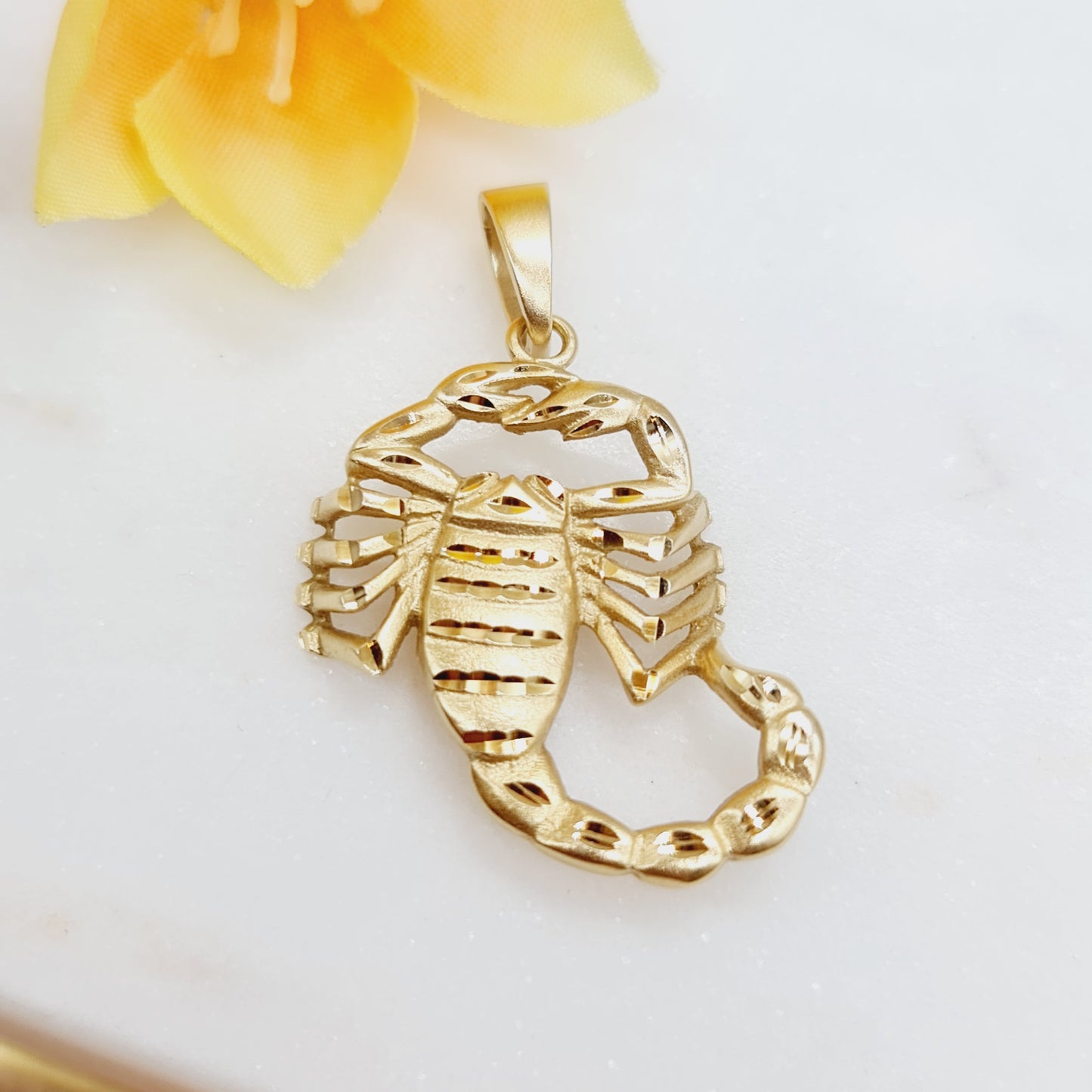 Anhänger Skorpion 585 14 KT Gold