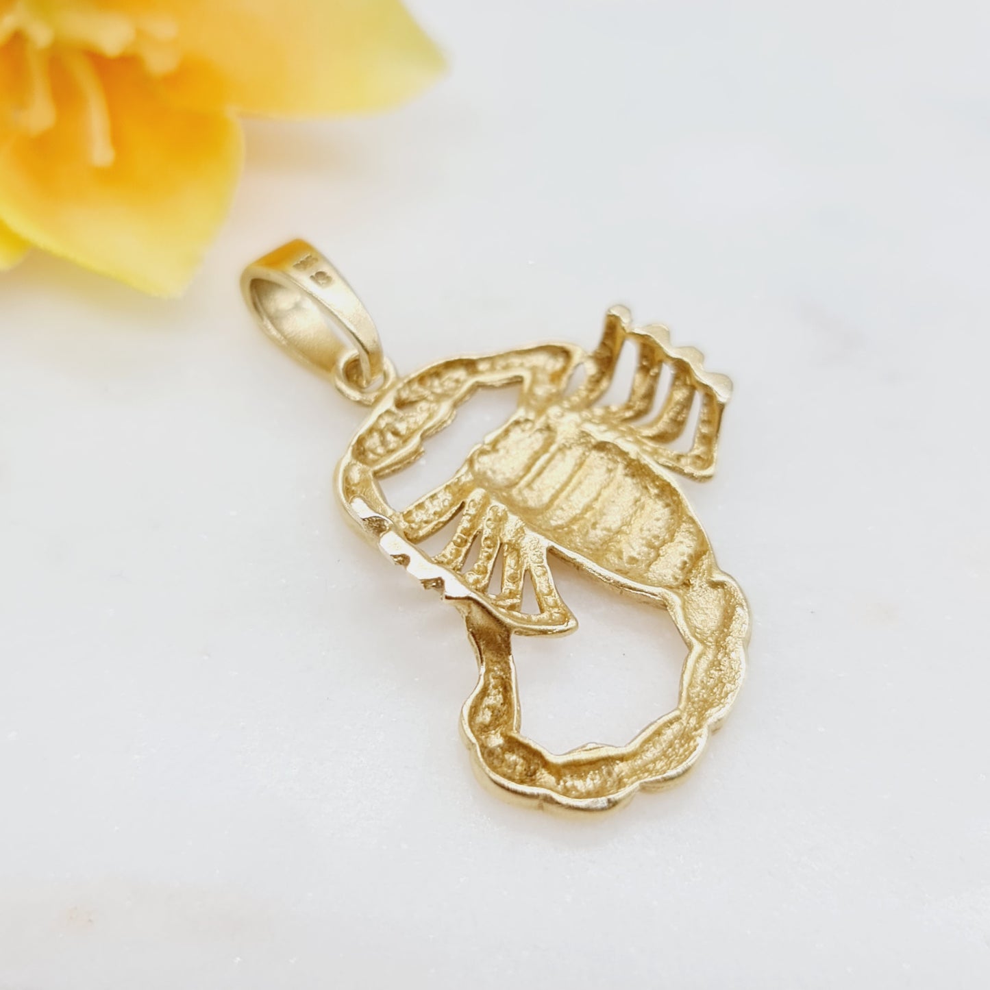 Anhänger Skorpion 585 14 KT Gold