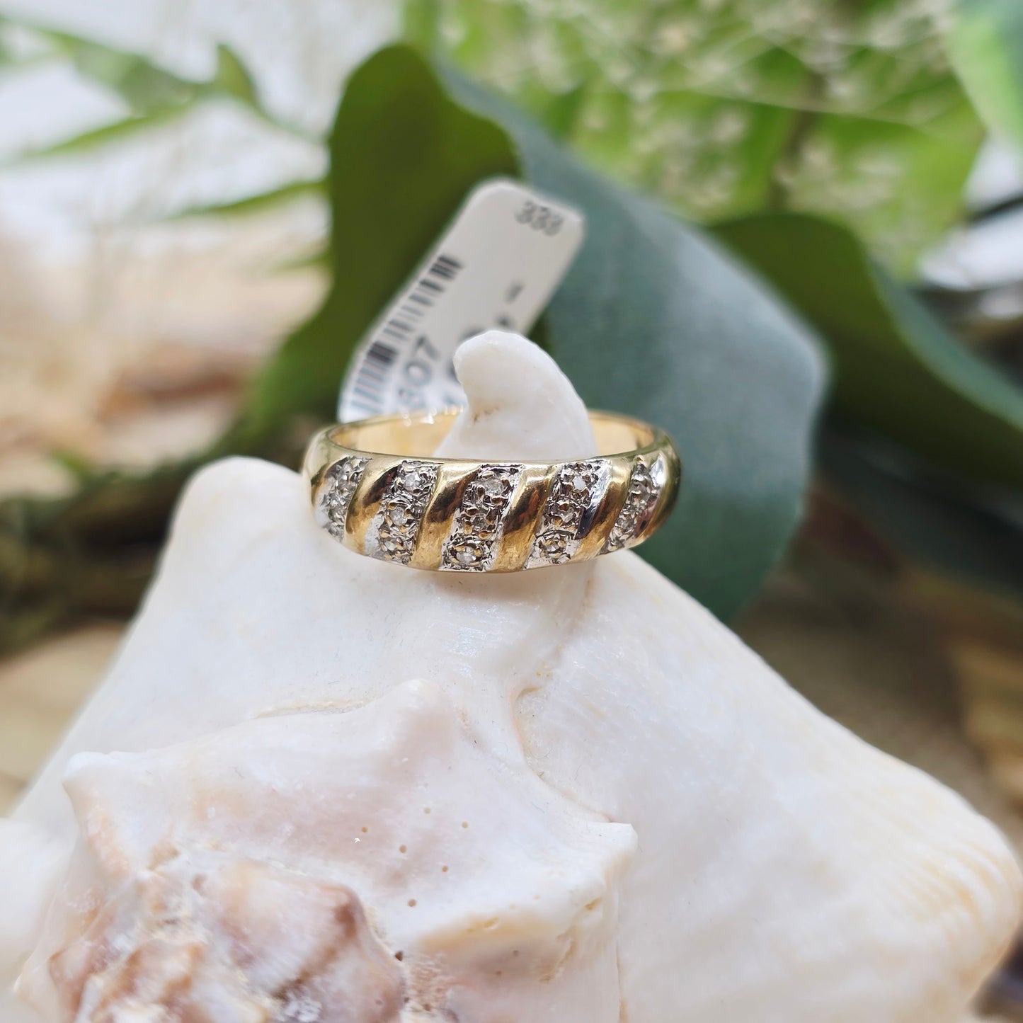 Ring Gold BC 333 8kt Brillanten Gr: 54