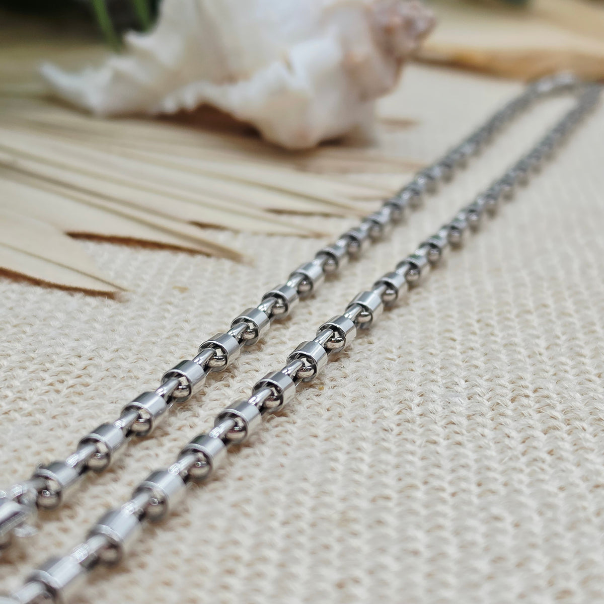 Kette Weißgold Anker 585 14kt 51cm