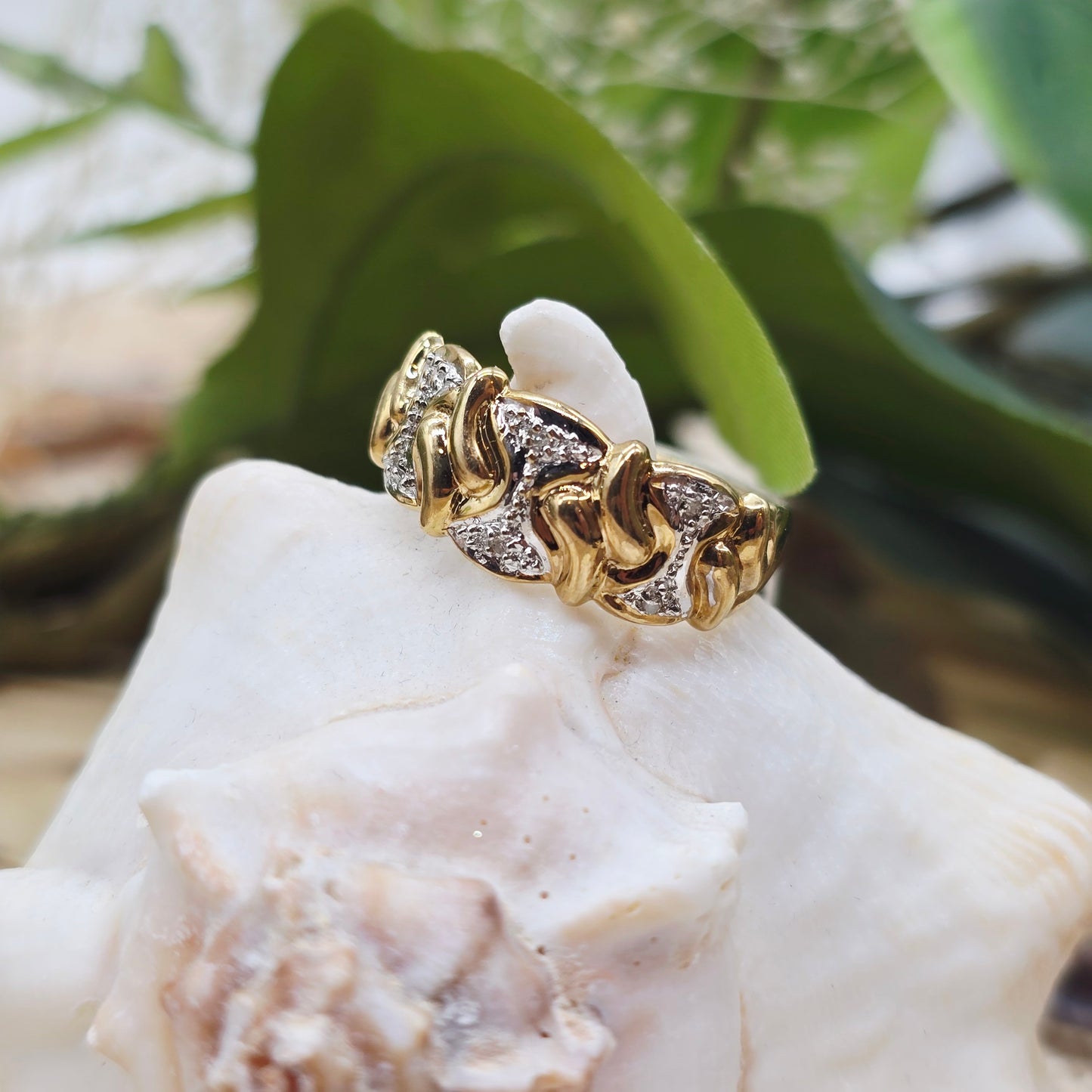 Ring Gold BC 333 8kt Brillanten Gr: 60