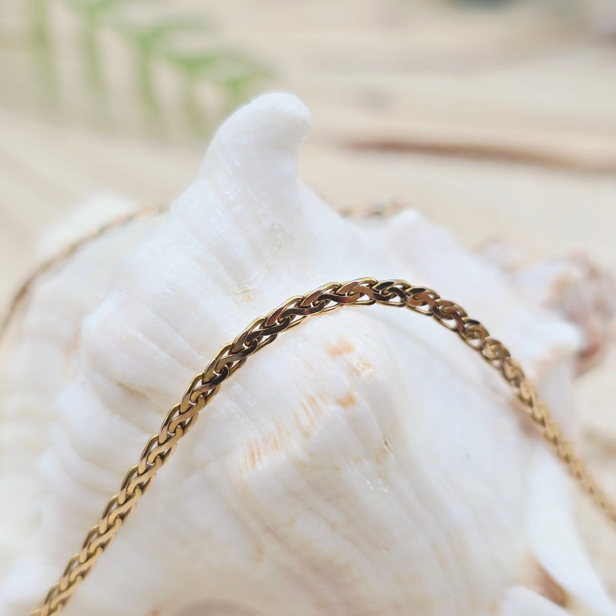 Gold Kette 333 8kt Fuchsschwanz 2,0mm 43,5cm 3,96g