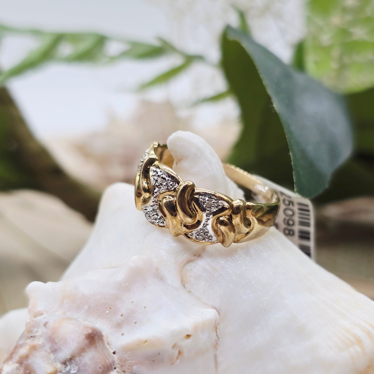 Ring Gold BC 333 8kt Brillanten Gr: 60