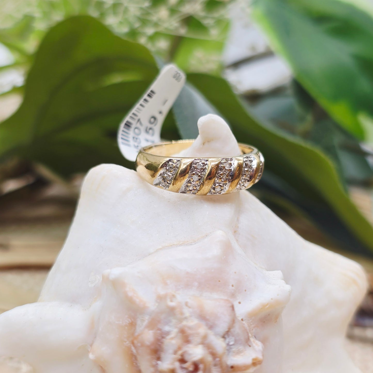 Ring Gold BC 333 8kt Brillanten Gr: 54