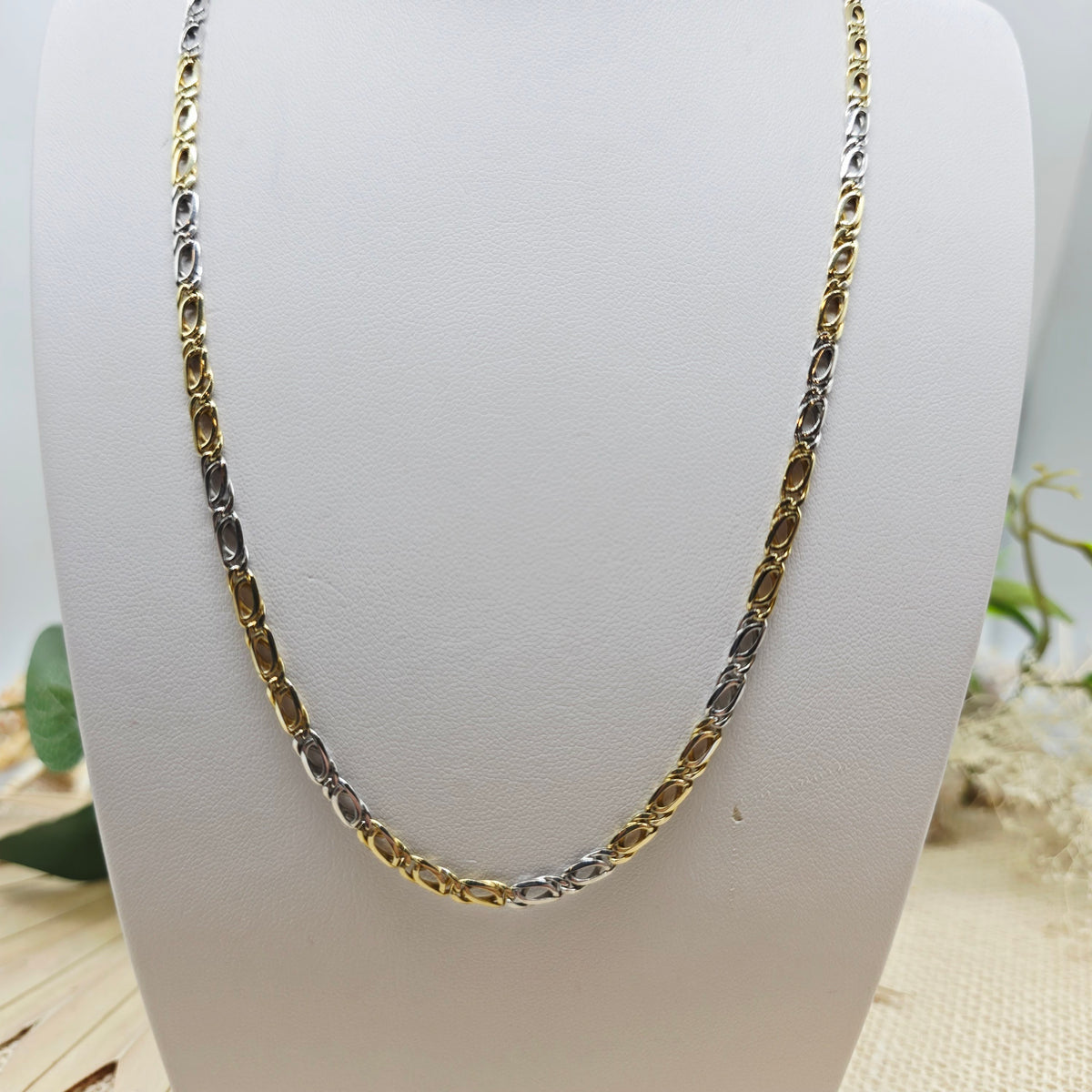 Kette BC Vogelauge 585 14kt 50cm/ 3,6mm