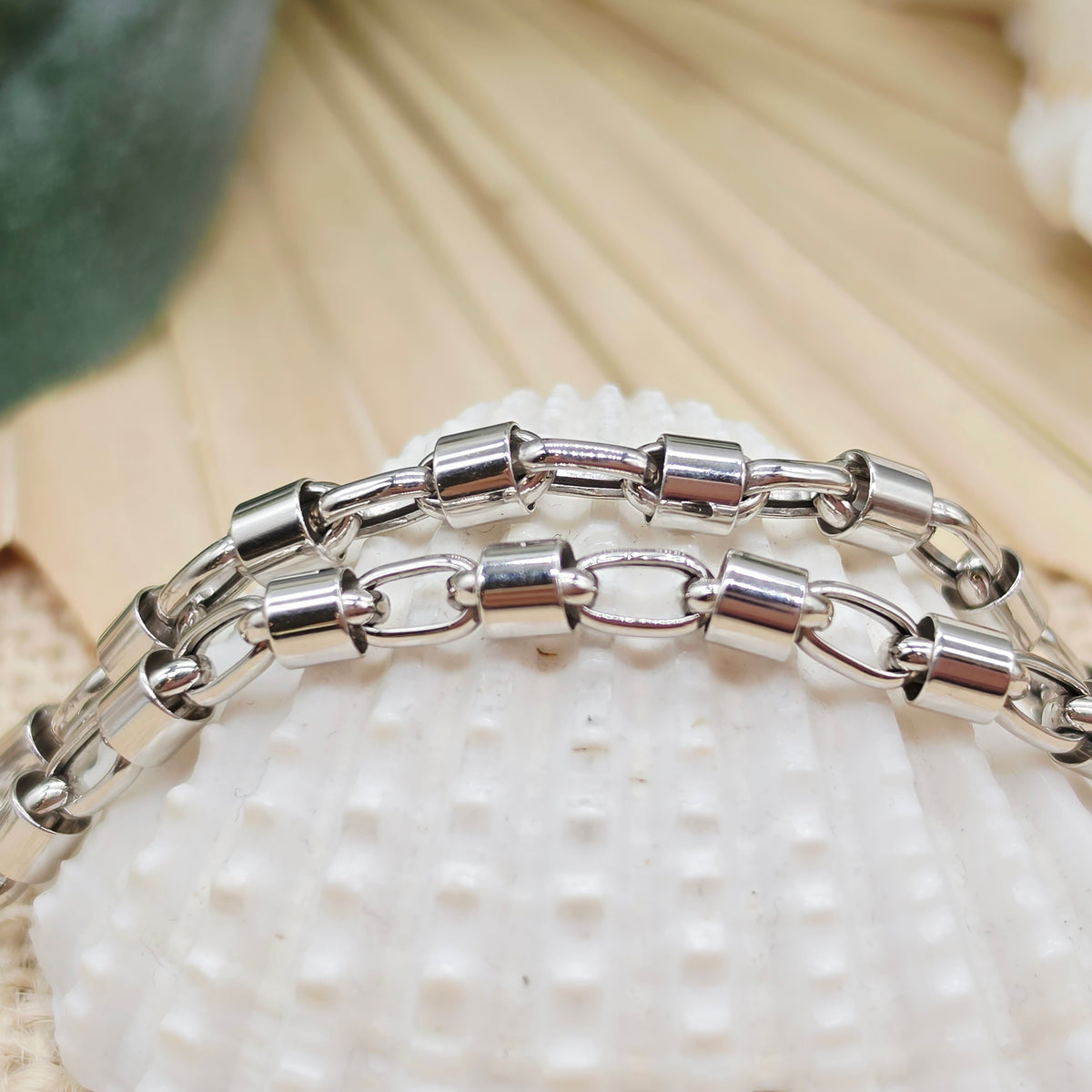 Kette Weißgold Anker 585 14kt 51cm