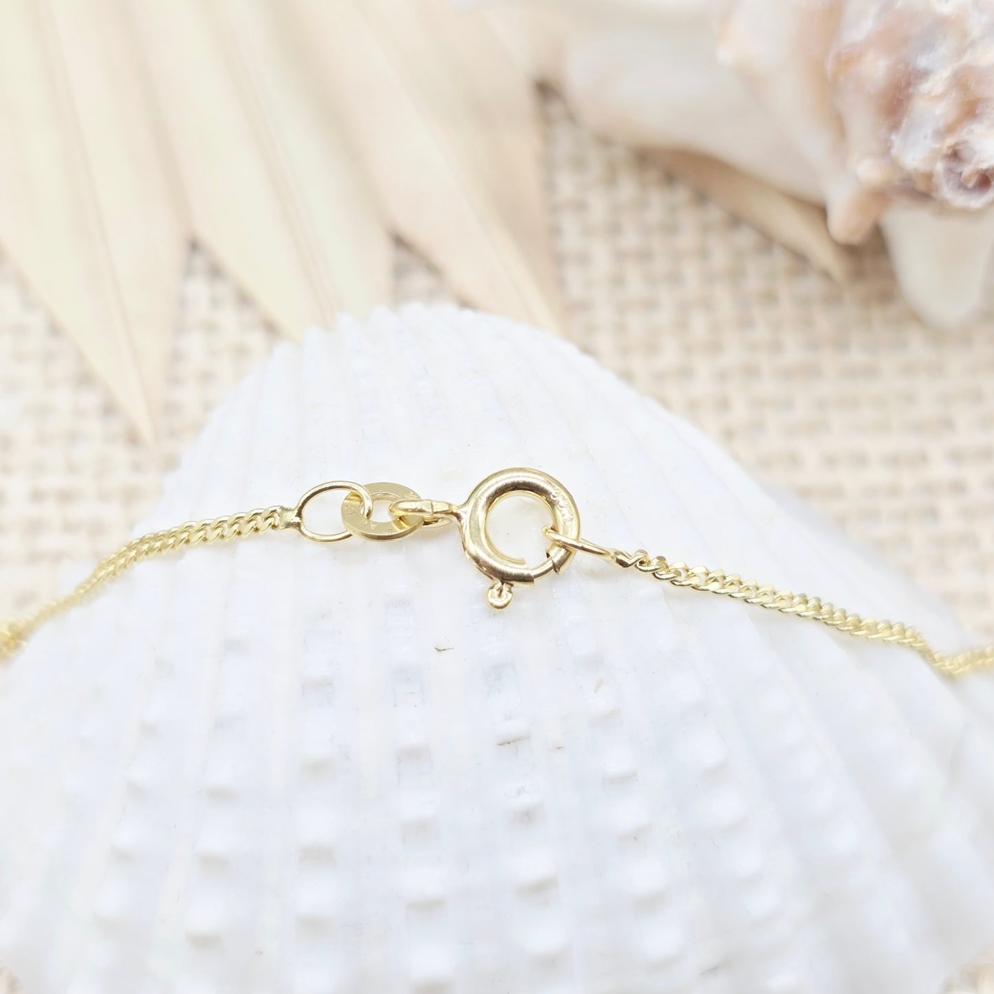 Kette Gold Panzerkette 333 8kt 45cm