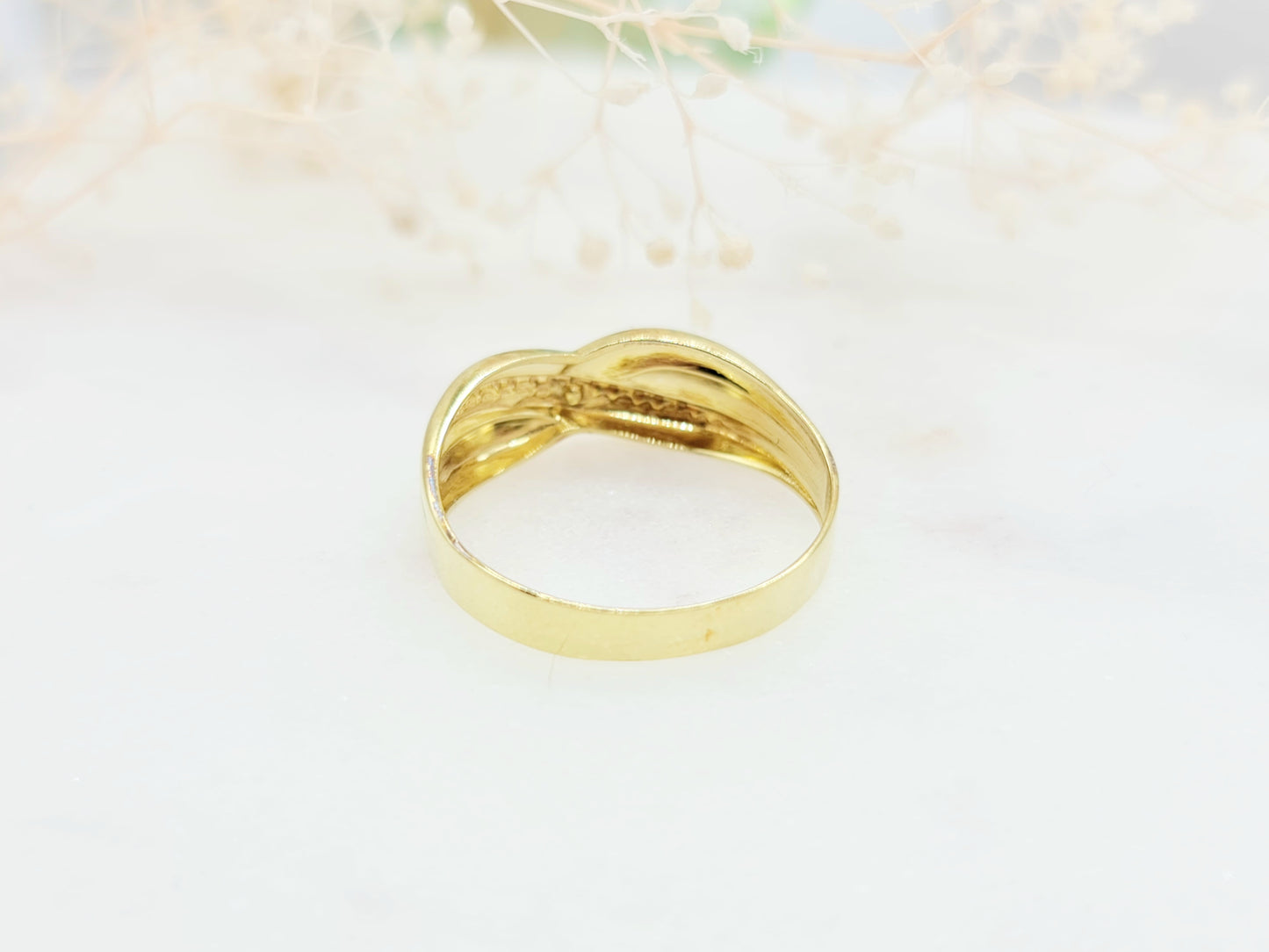 Ring Brillant 585 14 KT Gold 60