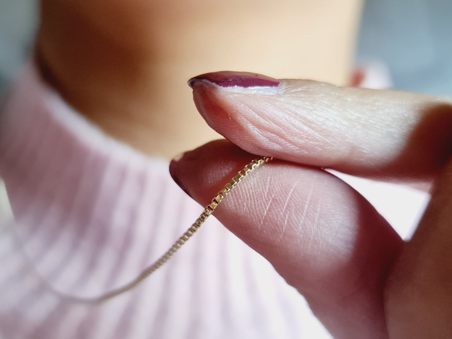 Kette Venezianer 1,1mm 55cm 585 14 KT Gold